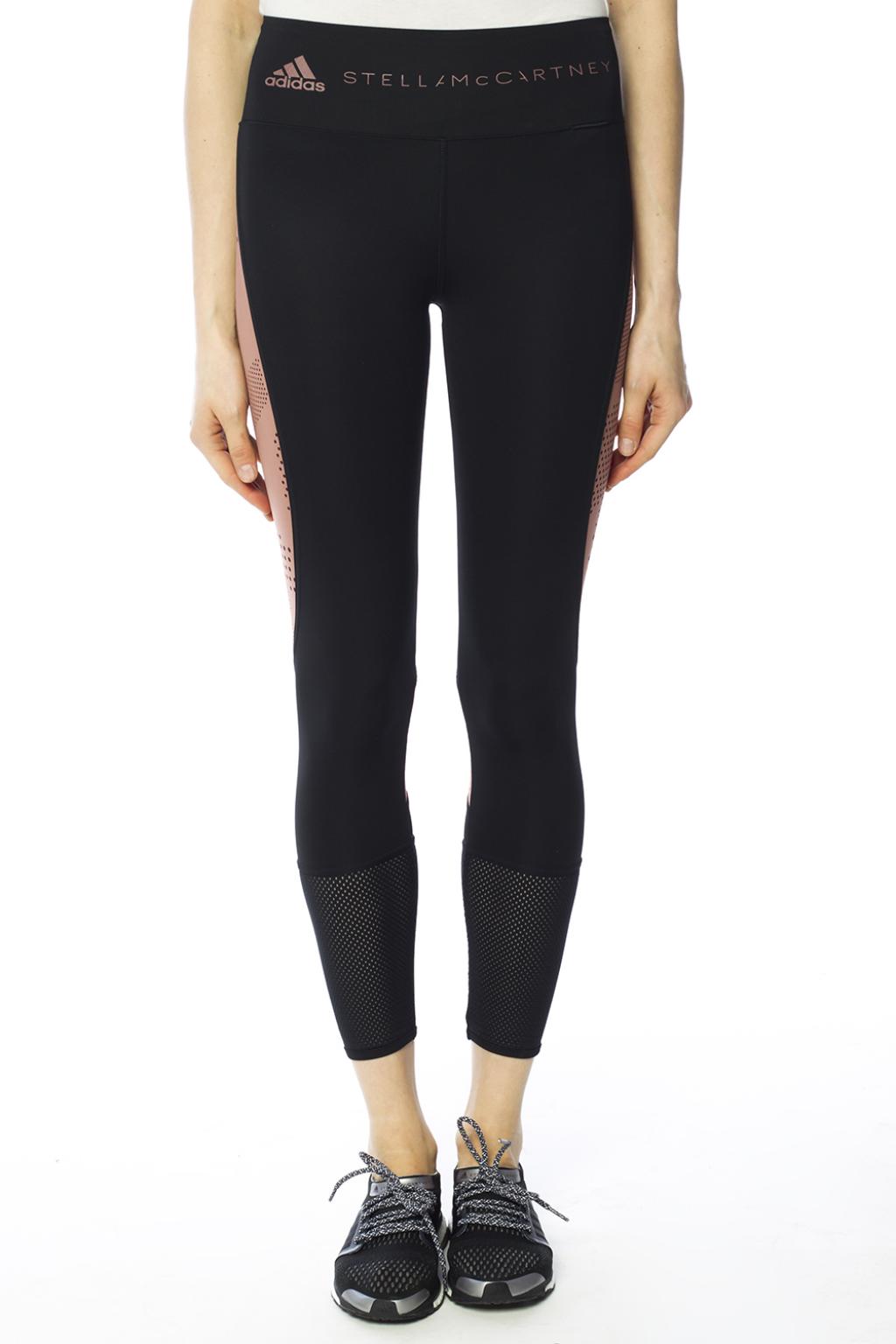 Adidas perforated sales leggings